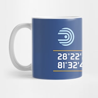 Epcot World of Motion Coordinates Mug